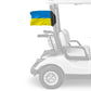 Ukraine 12"x18" Forever Wave Flag