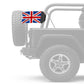 United Kingdom 12"x18" Forever Wave Flag for Jeep Wrangler YJ 1986-1995