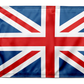 United Kingdom 12"x18" Forever Wave Flag for Jeep Wrangler LJ 2003-2006