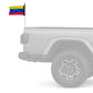 Venezuela 12"x18" Forever Wave Flag for Jeep Wrangler JK 2-Door 2007-2018