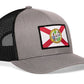 Florida Flag Trucker Hat  |  Fl Snapback