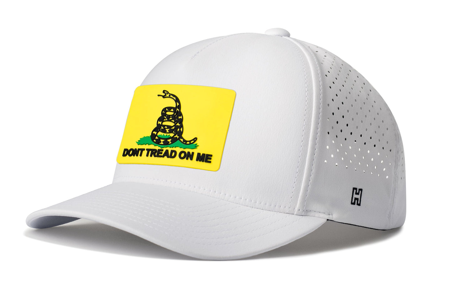 Dont Tread On Me 5-Panel Hat  |  Yellow Gadsden Flag Flexfit® Snapback