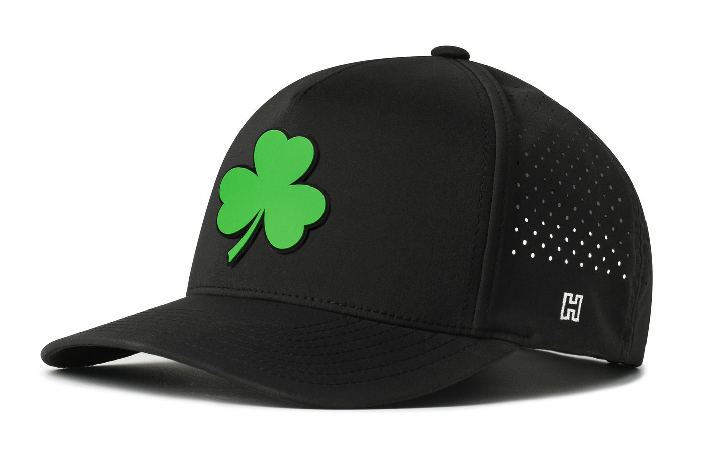 Shamrock Performance 5-Panel Hat  |  St Patrick's Day Flexfit® Snapback