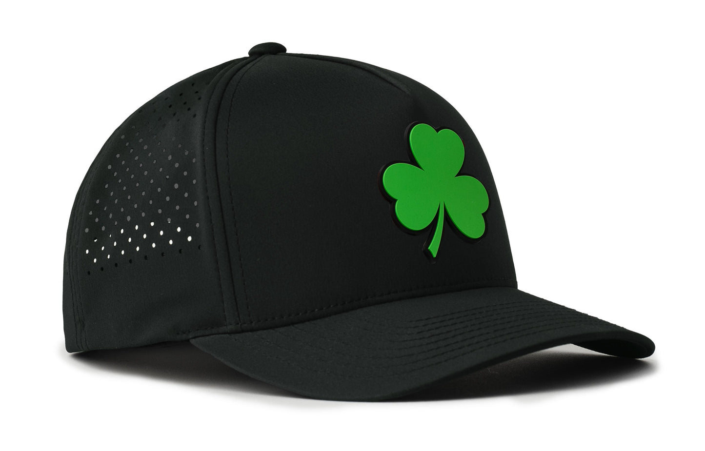 Shamrock Performance 5-Panel Hat  |  St Patrick's Day Flexfit® Snapback