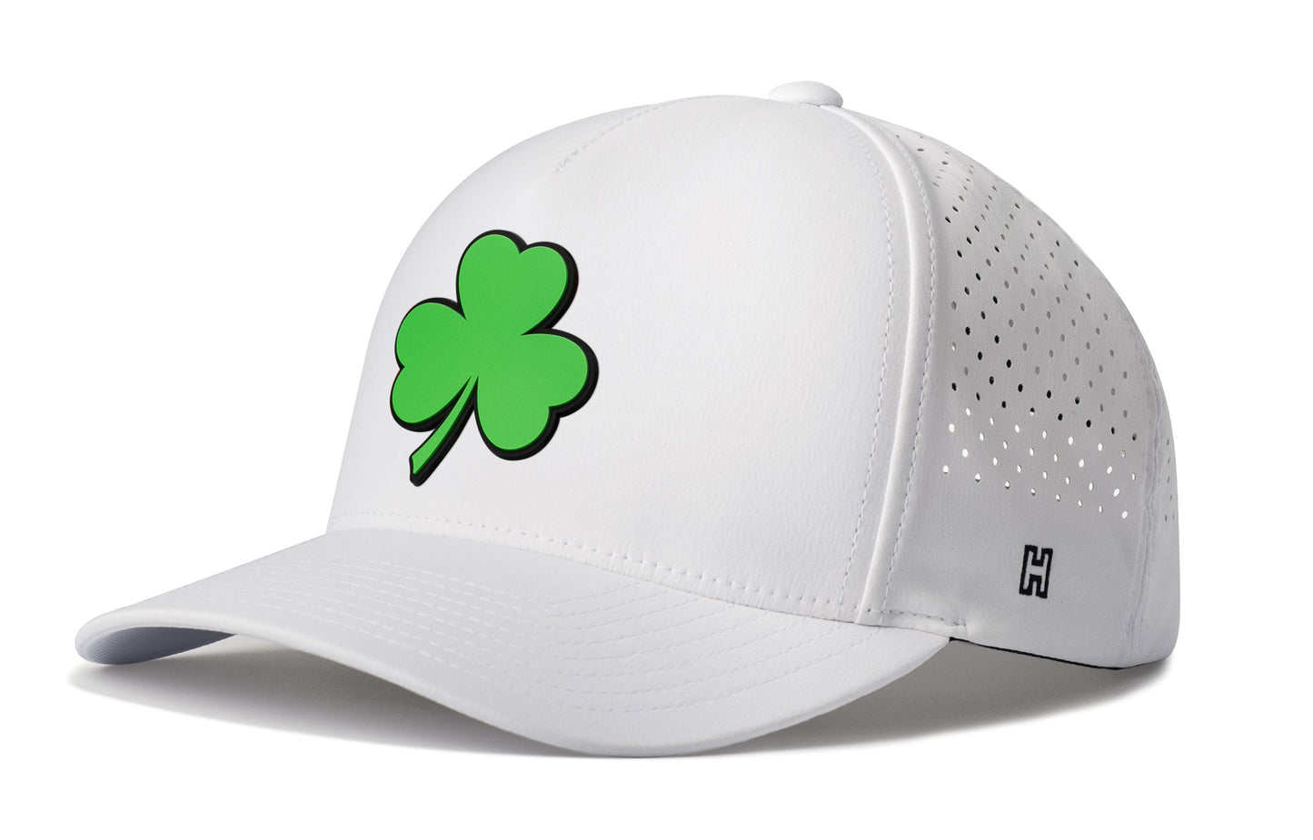 Shamrock Performance 5-Panel Hat  |  St Patrick's Day Flexfit® Snapback