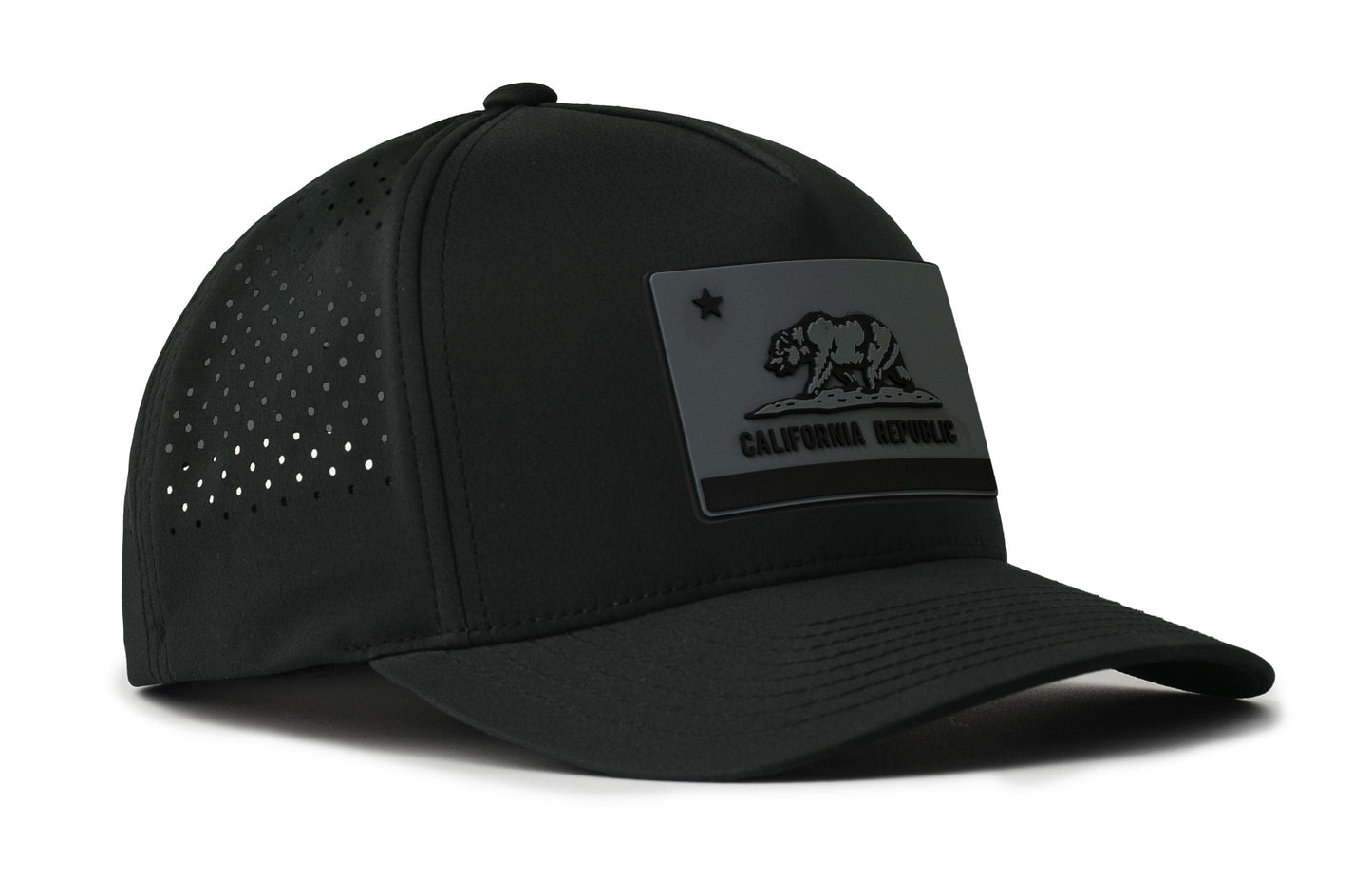 California Flag Performance 5-Panel Hat  |  CA Tactical Flexfit® Snapback