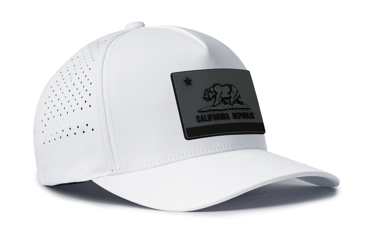 California Flag Performance 5-Panel Hat  |  CA Tactical Flexfit® Snapback