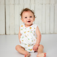 Gone Fishing Organic Muslin Shortalls