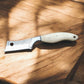 Custom Handmade Bull Cutter Knife – Rasp Tool Steel, 8"