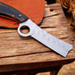 Custom Handmade Bull Cutter Knife – Exotic Wood Handle