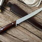 Handcrafted Rosewood Fillet Knife - Precision at 14.4