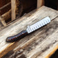 Custom Handmade Bull Cutter Knife – 8" Rasp Tool Steel