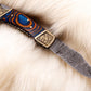 Handmade Damascus Folding Knife – Exotic Wood Handle