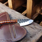 Handmade Cowboy Knife – 7" File Tool Steel Blade