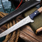 Handmade Damascus Fillet Knife – Olivewood & Resin Handle