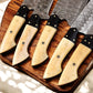Handmade Damascus Kitchen Knives Set | Bone & Horn Handles