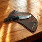 Custom Handmade D2 Steel Belt Knife with Rosewood Handle