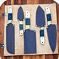Premium Handmade Damascus Kitchen Knives Set – Resin & Bone