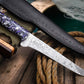 Premium Handmade Damascus Fillet Knife - 12.8"