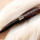 Handmade Damascus Folding Knife – Exotic Wood Handle