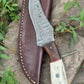 Custom Handmade Hunting Knife – Damascus Steel Blade