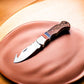 Custom Handmade Stainless Steel Pocket Knife – 3"