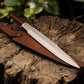 Custom Handmade Bowie Knife - 18" D2 Steel Blade, Rosewood Handle