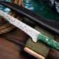 Premium Damascus Fillet Knife – 12.8" Handmade Precision