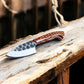 Handmade Cowboy Knife – 7" File Tool Steel Blade