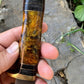 Handmade Damascus Hunting Knife with Epoxy Resin Handle