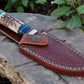 Custom Handmade Hunting Knife – Damascus Steel Blade