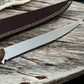 Premium 13.4" Handmade Fillet Knife with Rosewood Handle