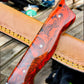 Premium 15" Handmade Fillet Knife with Epoxy Resin Handle