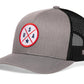 USA Trucker Hat  |  White-Red-Blue America Snapback